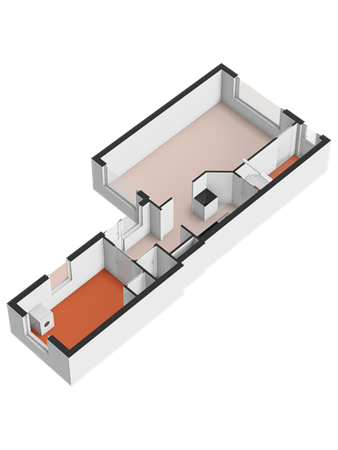 Floorplan - Nieuwe Schans 53, 3751 BB Bunschoten-Spakenburg